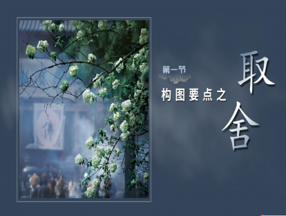 第一节-构图要点【取舍】