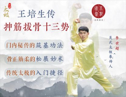 抻筋拔骨十三势之第一势：霸王举鼎
