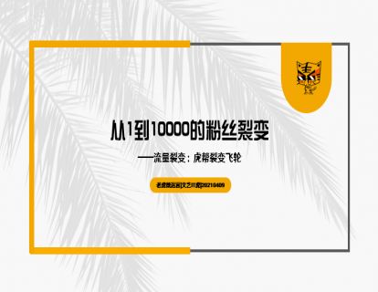 第18讲 从1到10000的粉丝裂变 01