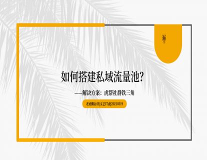 第6讲 如何搭建私域流量池？01