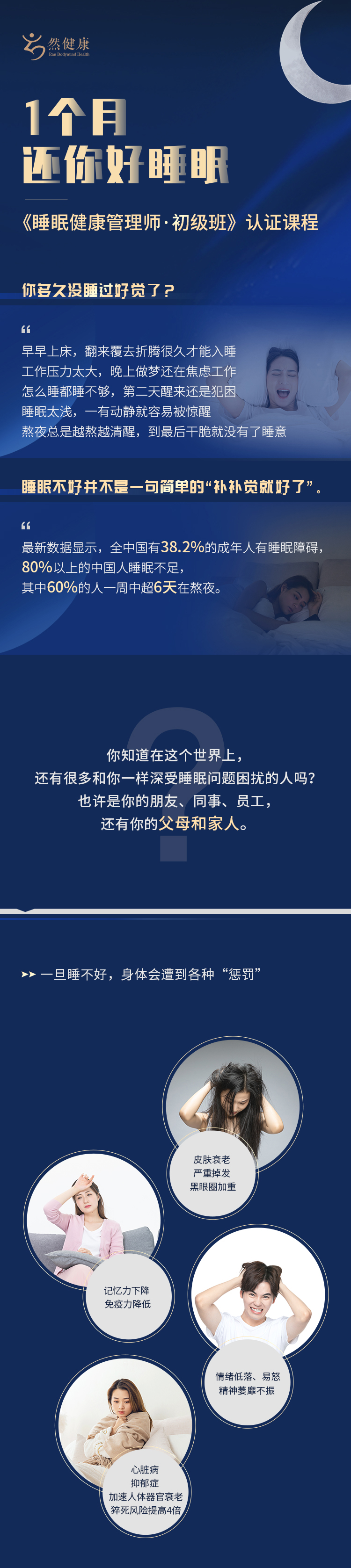 1个月还你好睡眠——睡眠健康管理师·初级班