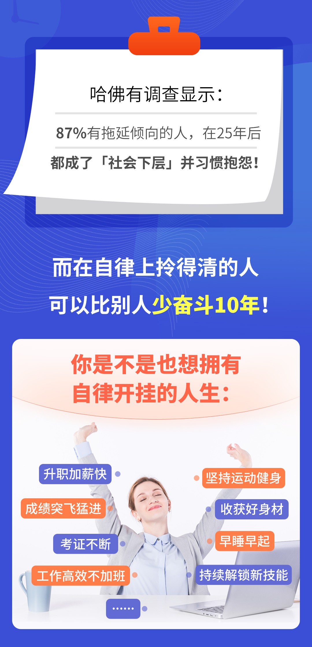 高效抗击拖延症30堂行为心理课