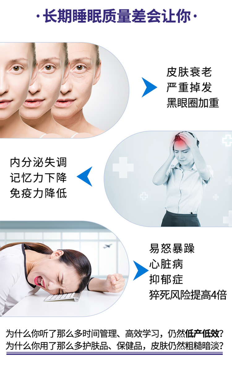 高质量睡眠课：让你效能翻3倍还能年轻10岁！