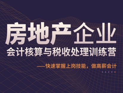 房地产财务核算与税收政策