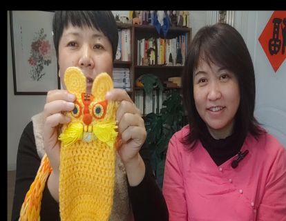 先导课--本期吉祥手工作品介绍