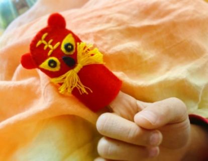 主课三 福虎指偶的制作