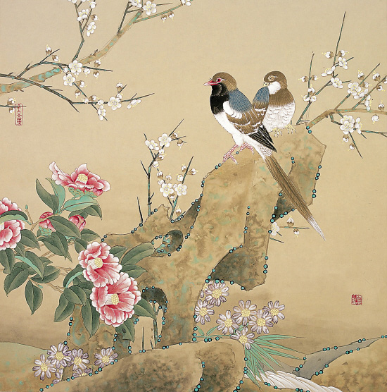 国画花鸟——基本技法（10次课）