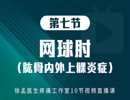 第七节：网球肘、高尔夫球肘（肱骨内外上髁炎症）