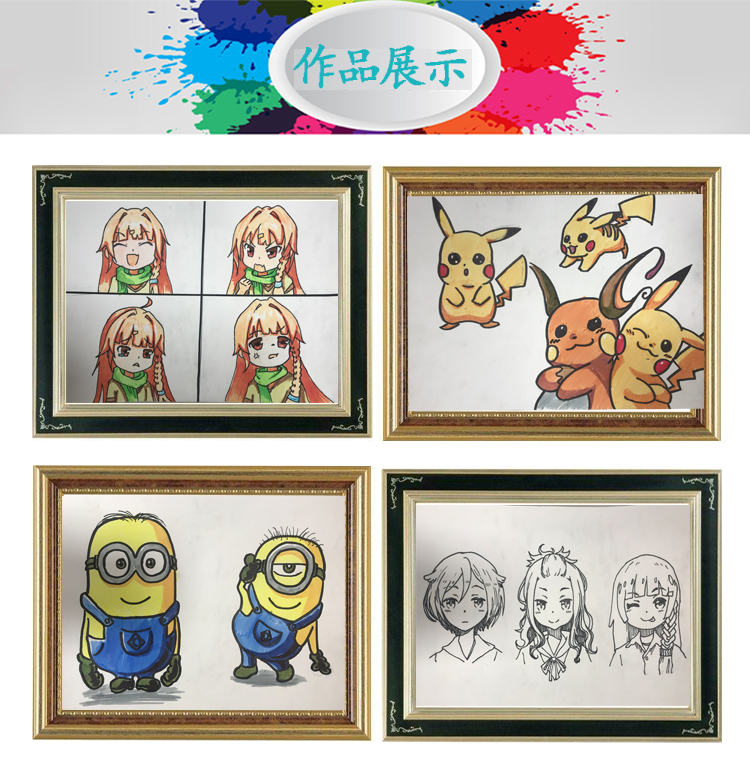 零基础学画画之漫画系列课程40节