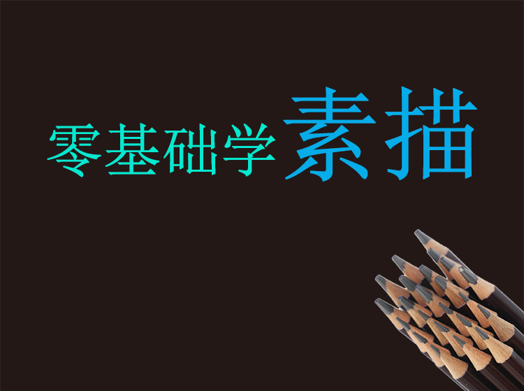 零基础学画画之素描基础课程40节