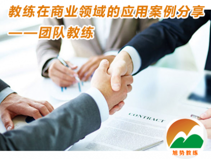 第三课 教练在商业领域的应用案例分享——团队教练