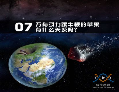 07 万有引力跟牛顿的苹果有关系吗？