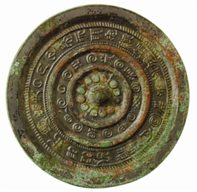 汉代双圈铭文铜镜鉴赏