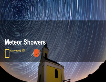 7. 流星雨 meteor showeres
