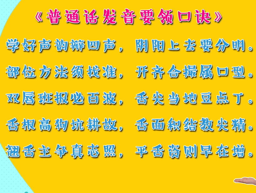 第十五节 学习普通话的语流音变（上）
