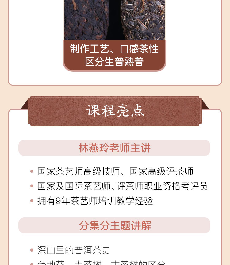 品鉴中国茶之『普洱茶品鉴』