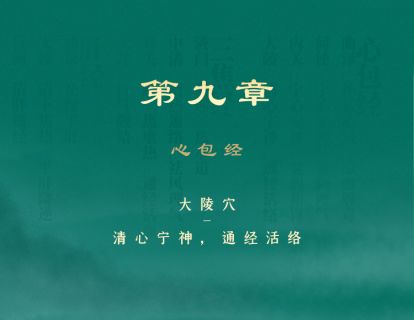 第九章 心包经 ④大陵穴-清心宁神，通经活络