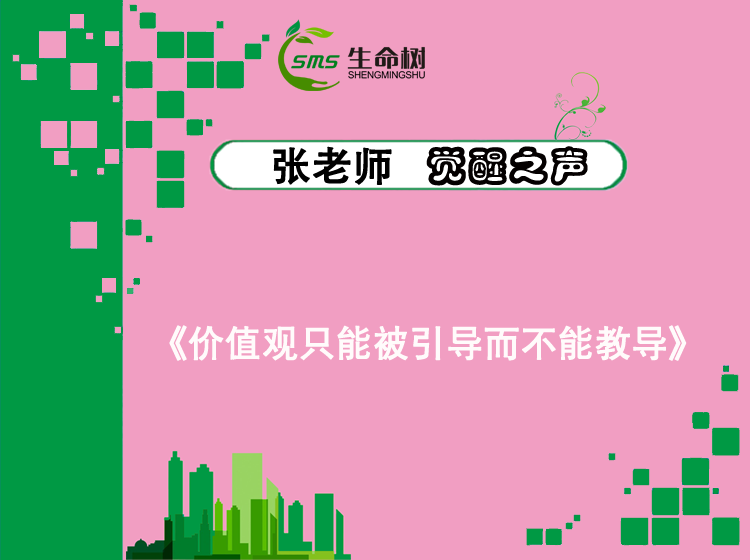 觉醒之声—《价值观只能被引导而不能教导》