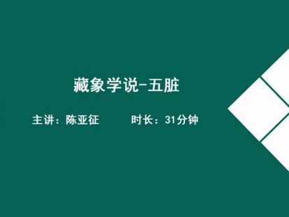 03藏象学说-五脏（一）.陈亚征