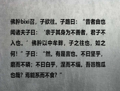 《论语》９７课｜吾岂匏瓜也哉？