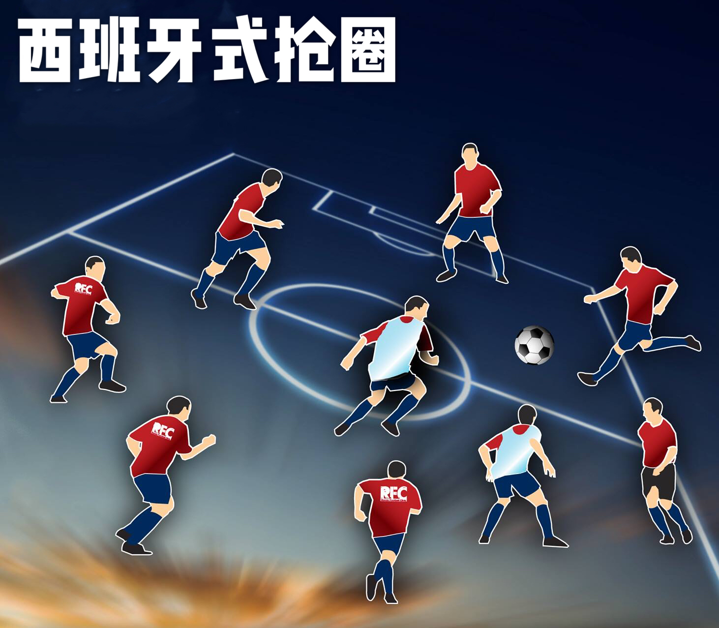 西班牙式抢圈——西班牙王朝的训练秘密武器