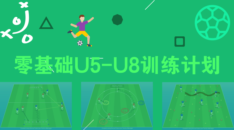 足球零基础U5-U8训练计划
