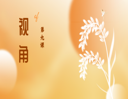 第九课|视角