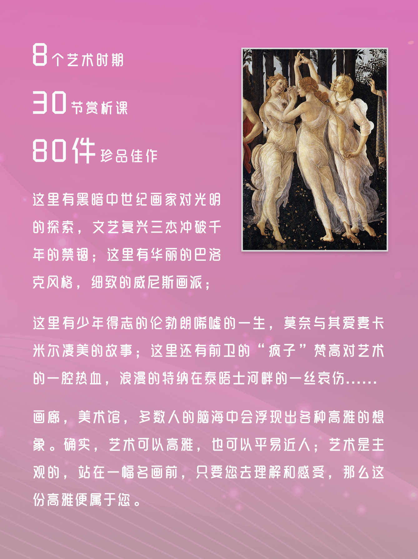 约会美术馆——优雅生活必修的80幅世界名画