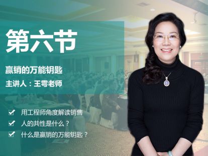 第六节  赢销的万能钥匙
