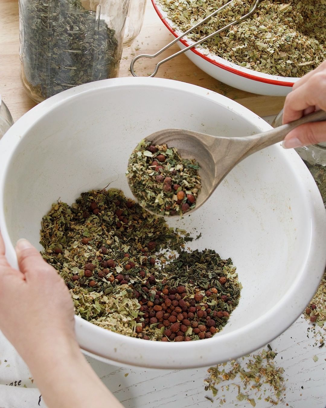 香草混合茶调配101-工作坊