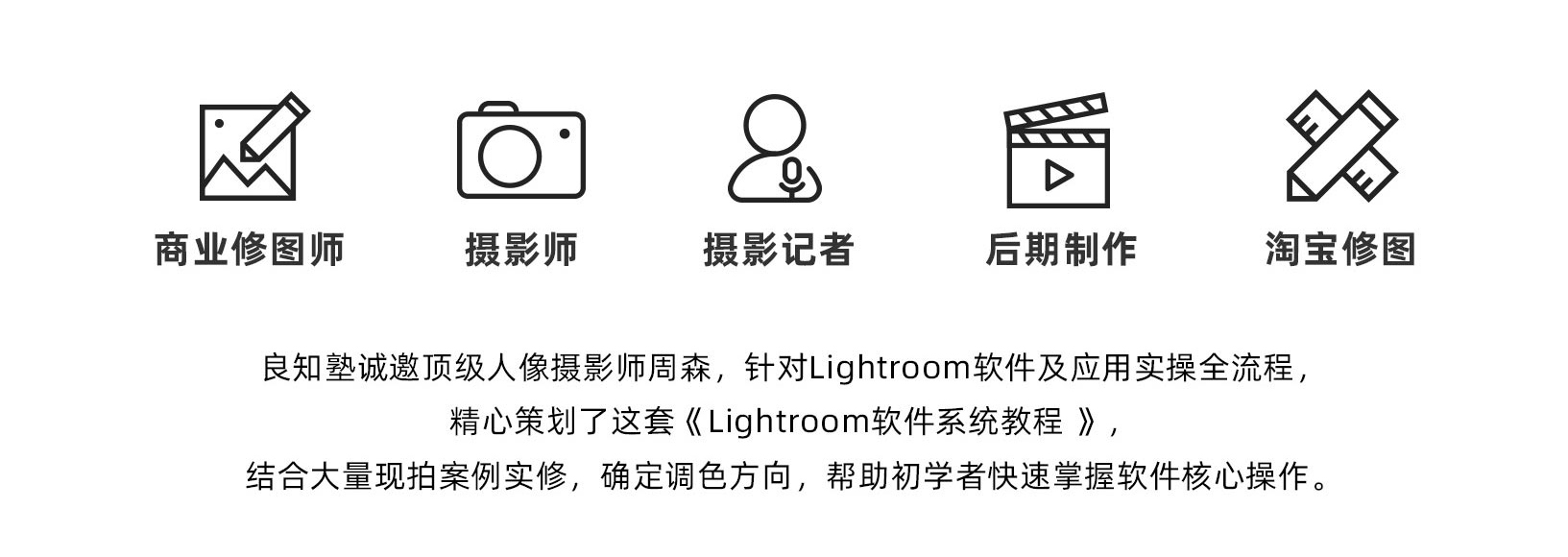 30个实操案例，零基础学会lightroom调色