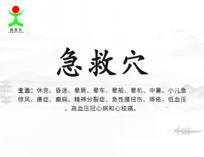 19【急救穴】除了会打120，你知道几个急救技能？急救的穴位在哪里？