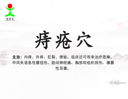 23【痔疮穴】针刺痔疮穴不是扎屁股，而是扎这里，还可用于治疗便秘