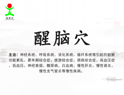 20【醒脑穴】睡不够时来一针，醒脑明目，镇静安神，抗衰老！