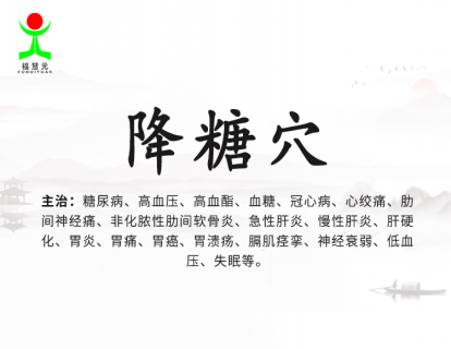24【降糖穴】糖尿病、高血压、高血糖的患者们注意啦！