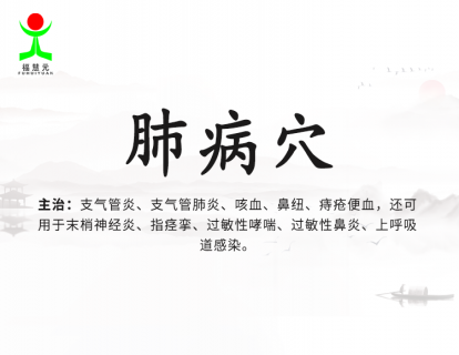22【肺病穴】如果你久咳不愈，可以试试这个针法