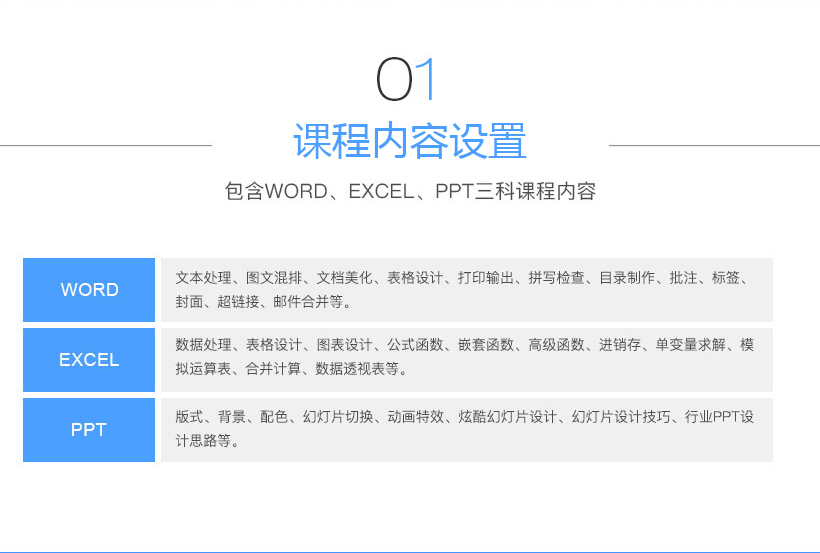 办公自动化office课程从入门到精通