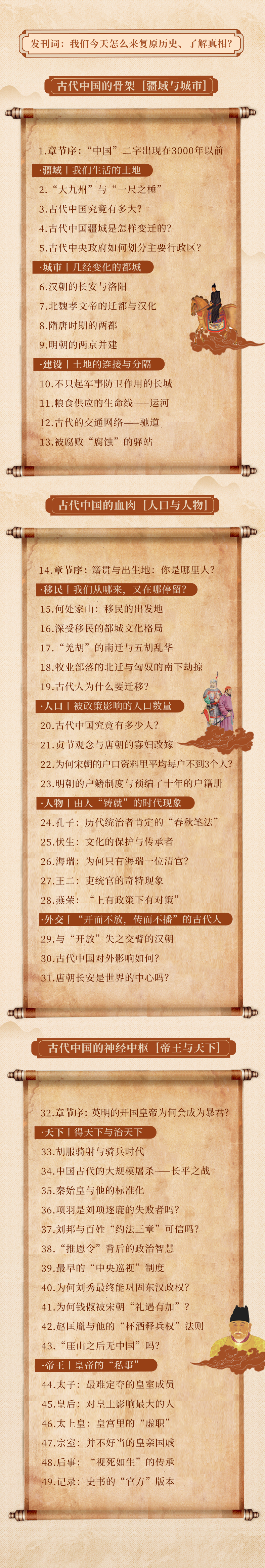 葛剑雄：古代中国50讲