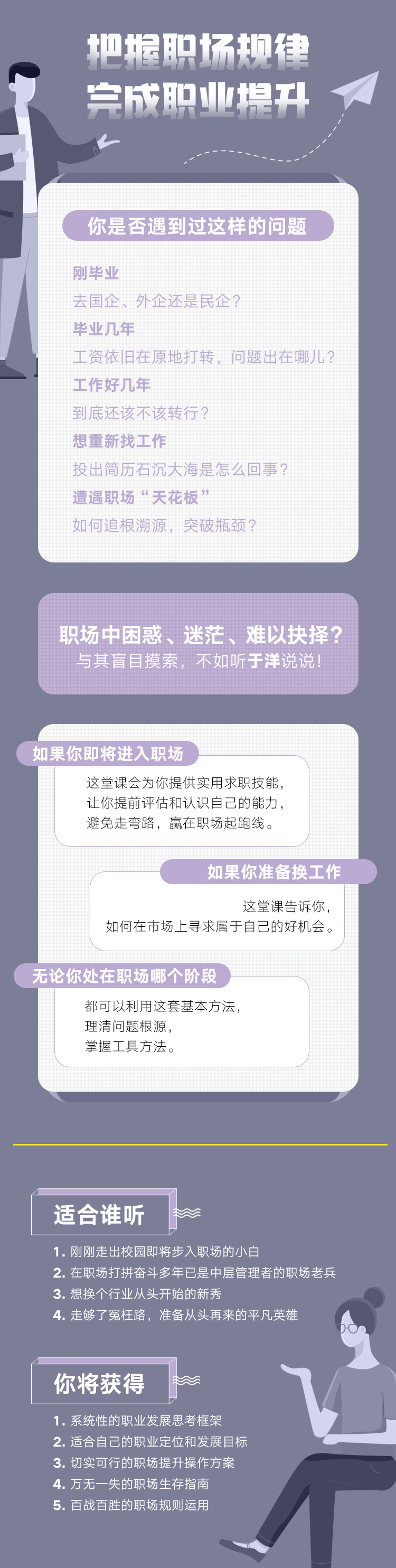 于洋：职场人的求职加薪课