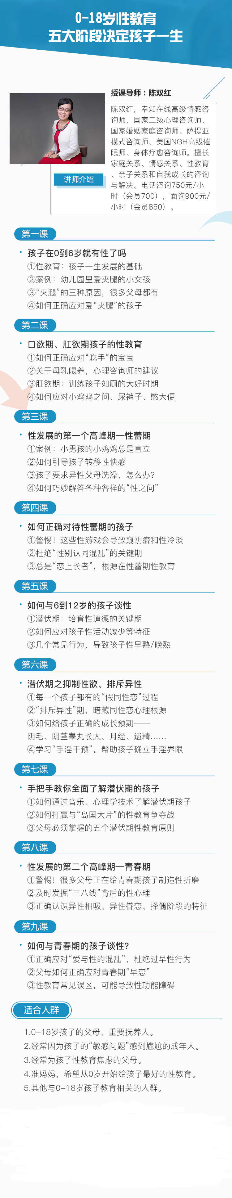 【亲子】0-18岁，性教育五大阶段决定孩子的一生