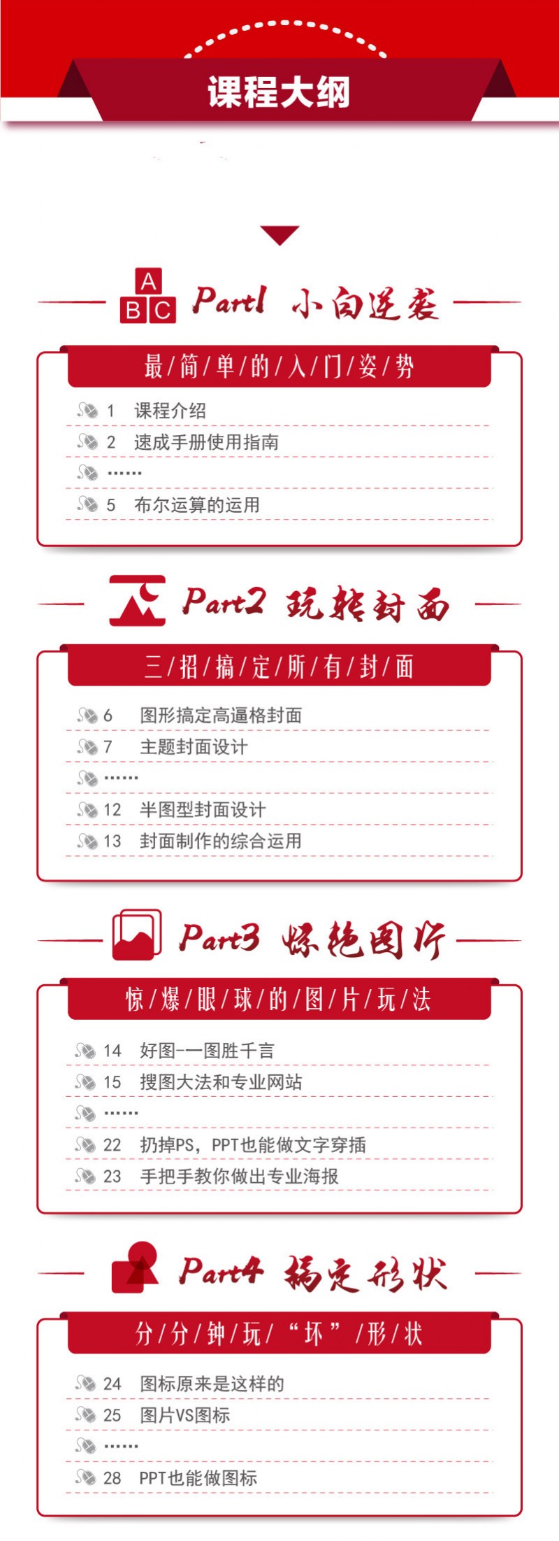 69讲PPT速成手册：创造出含金量达100万的PPT