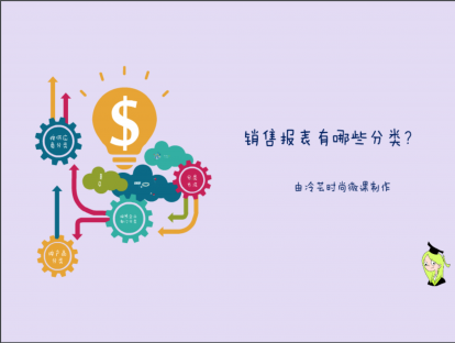 12、销售报表有哪些分类？