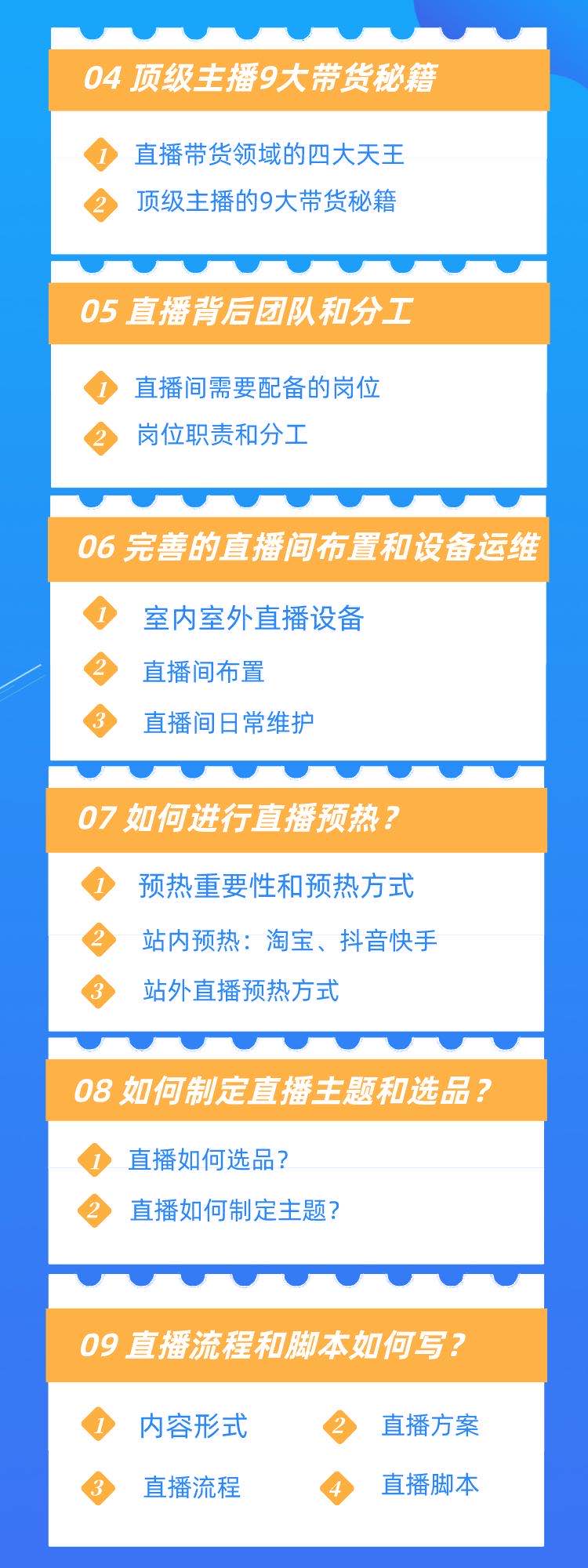 直播带货全攻略：16堂课手把手教你从0到1开直播