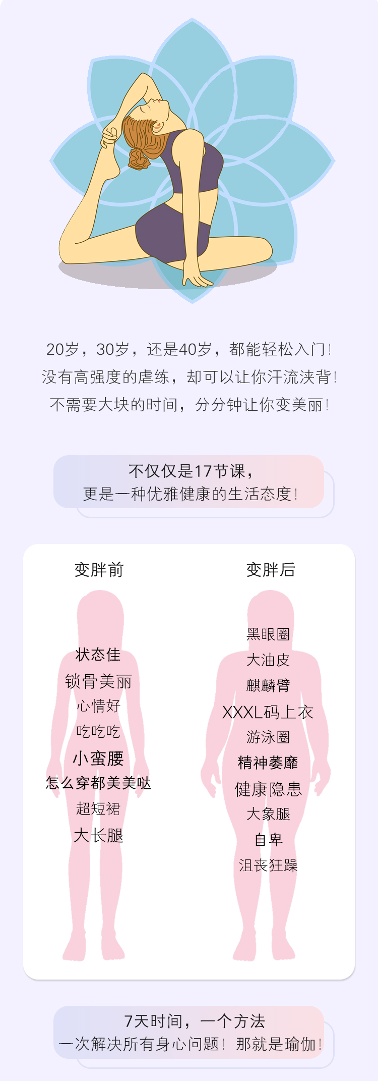 火爆湖南卫视的私房瑜伽，让你每天几分种就能变瘦！轻松拥有纤腰翘臀和超模腿！