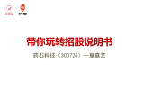 第十二讲  章嘉艺：药石科技招股说明书学习及解读
