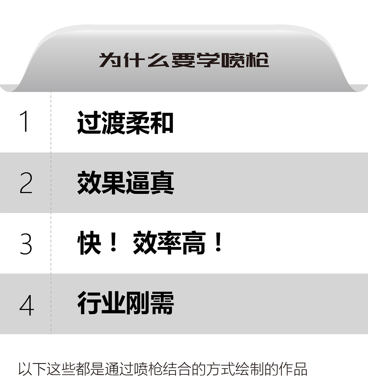 [线上课]墙绘喷枪系统课