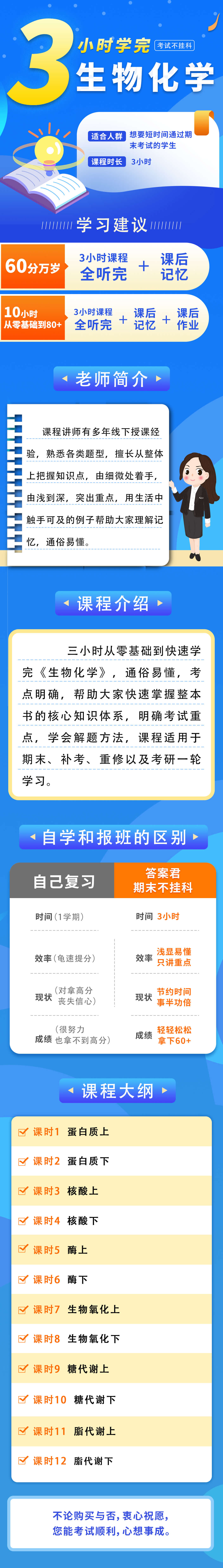 3小时快速学完生物化学【GSZ】