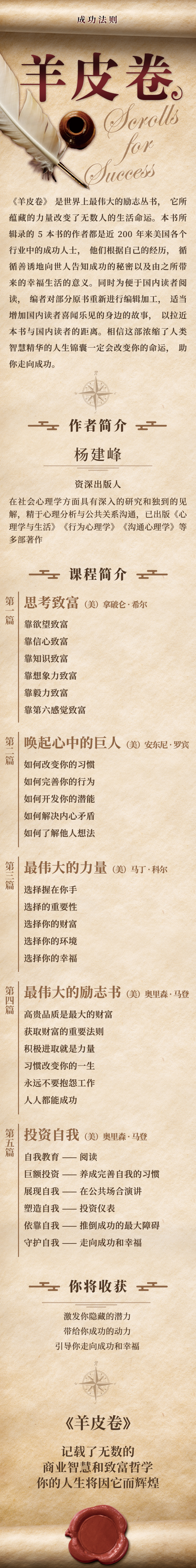 【正版音频】羊皮卷——你的人生将因它而辉煌