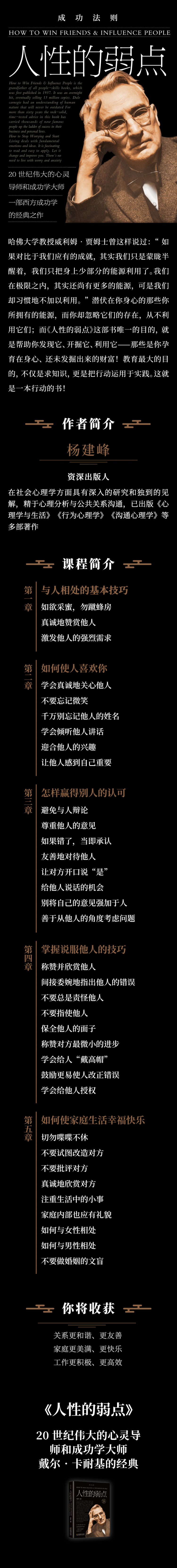 【正版音频】人性的弱点——卡耐基经典之作