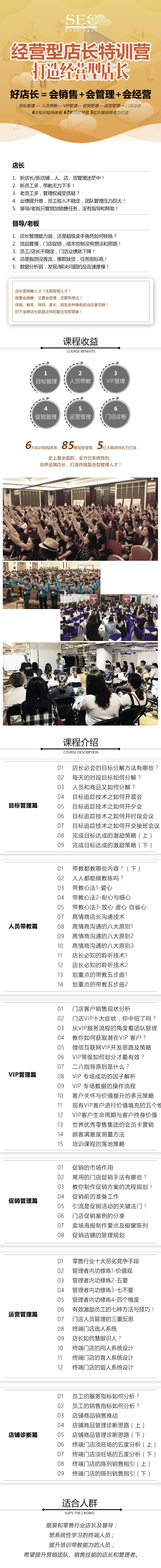 经营型店长特训营